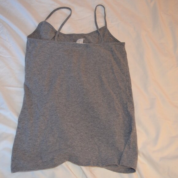 Womens XS Grey Strappy Tank - Picture 2 of 3